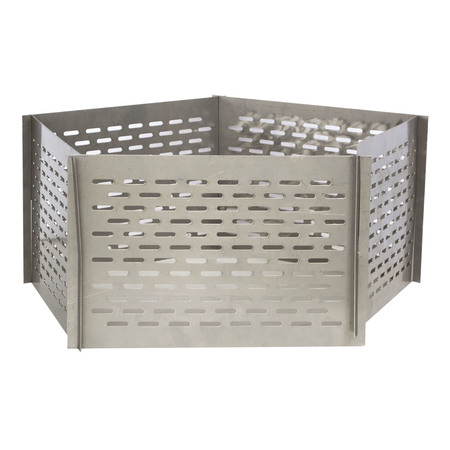 SPORTSMAN Portable 5 Panel Interlocking Stainless Steel Fire Pit SSFP